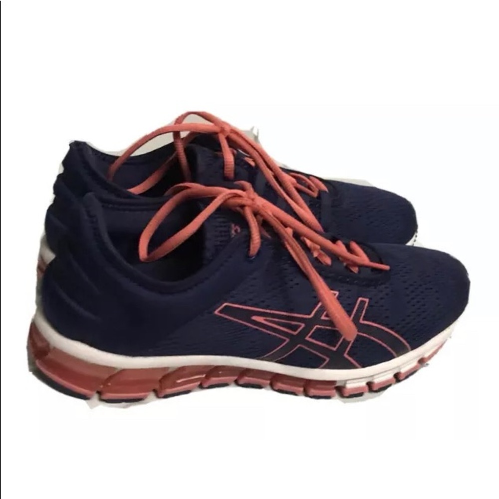 Asics 1022A100 Gel Quantum 180 Blue Pink White Womens Running Shoes 9.5